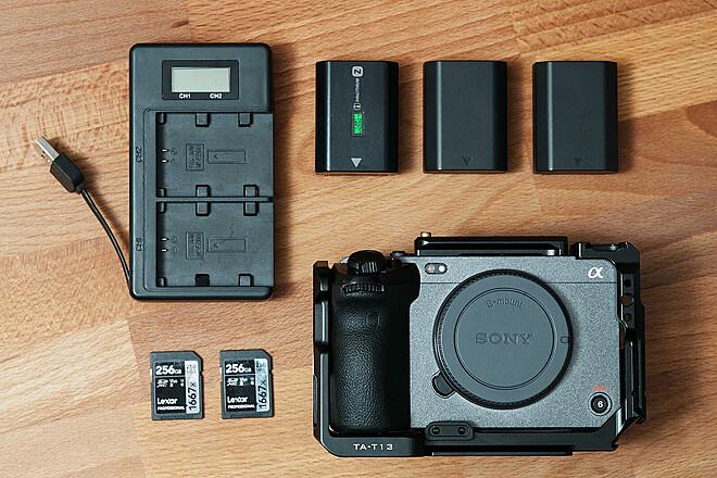 Extra batteries & storage