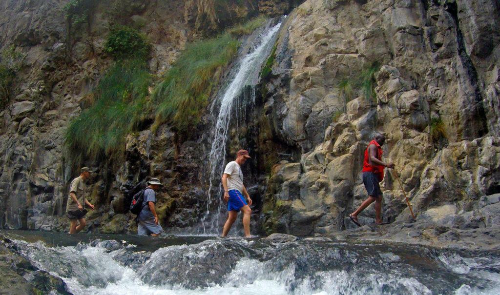 Ngare Sero waterfall